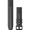 GARMIN Cinturini QuickFit 22 Silicone colore Slate Grey fibbia nera 010-12863-22