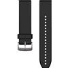 GARMIN Cinturini QuickFit 22 Silicone colore Black Fibbia in acciaio 010-12500-00