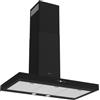 Silverline Cappa Cucina Filtrante a Parete Larghezza 90 cm Profondità 50 cm Classe A colore Nero - 3170.9.733.06