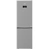 Beko Frigorifero Combinato Capacità 367 Litri Classe energetica E Raffreddamento No Frost colore Metal Look - B3RCNA364HXB1