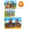 Playmobil 3 Asterix Set 71015 Tenda, 71542 Campo Romano, 70934 Romani Nuovo Ν...