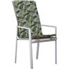 GEMITEX - Cuscino per Sdraio Decoro Foglie 120x48 cm