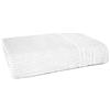 FRATELLI ZAMBETTI - Telo in cotone Bianco Spugna Stripe 100x150 cm