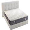 IRGE - Topper trapuntato con elastici 1 piazza - 90x200 cm