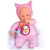 FAMOSA - Bambola Soft 5 funzioni rosa