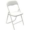 VESTIAMO CASA - Sedia pieghevole bianca - h78x43x44 cm