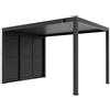 VERDELOOK - Pannelli Persiana con Doghe Richiudibili Lato 3 metri Grigio - Accessori per Pergola Bioclimatica Atena