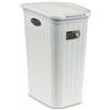 STEFANPLAST - Portabiancheria bianco Linea Elegance 36 litri - h54,5x28,5x39 cm