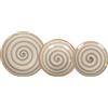 GUSTO CASA - Servizio di piatti in Stoneware Glossy 12 pezzi