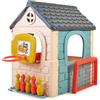FEBER - Casetta Multi-Activity Casual 6 In 1 - h124x233x133 cm