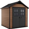 KETER - Casetta da giardino Newton 757 - h252x228x223,5 cm
