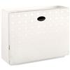 DOMOLIVING - Scarpiera Mono Basic Bianca - h40x51x17 cm