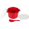 GUSTO CASA - Cuociriso Microonde con coperchio ermetico Linea Timeless 280 cl