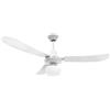 DICTROLUX - Ventilatore da soffitto 3 pale diametro 120 con lampadario