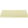 VERDELOOK - Tenda da sole Itaca avvolgibile fissa colore beige 3x2 metri