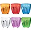 GUZZINI - Bicchieri Acqua Colorati 350 cc - set 6 pezzi
