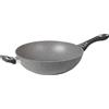 GUSTO CASA - Padella Wok in alluminio pressofuso Linea CookStone diametro 32 cm