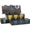 GUSTO CASA - Tazze da caffè colorate in stoneware Caribe - set 6 pezzi