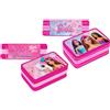 HAPPYSCHOOL - Astuccio 3 Zip Barbie