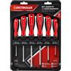 DICTROLUX - Set Cacciaviti con Punta Magnetica 6 pezzi