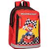 FC PANINI - Zaino Mario kart Nero/Rosso/Giallo