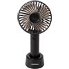 DICTROLUX - Ventilatore da scrivania Portatile e Ricaricabile 5 Watt - h21x10,6x6,5 cm