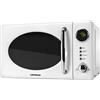 DICTROLUX - Forno Microonde 20 litri digitale Retrò 700 Watt