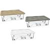 RECA PLAST - Contenitore Multiuso Storage Box Dune con ruote 30 litri - h18x60x40 cm