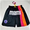 Adult Miami Heat Short Pants Stitched With Pocket S-3XL