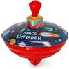 Legami - Trottola Spin me Round, Giocattolo Mini Trottola, Tema Spazio Space Explorer, Universo Astronave, Gadget Regalo Compleanno, Gioco per Bambini, Diametro 13 cm