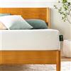 Zinus Materasso in gel di raffreddamento 90 x 200 cm - 20 cm di altezza - Materasso in schiuma fredda a 4 zone, durezza H3, materasso arrotolabile, memory foam per un sonno ergonomico, certificato