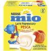 Nestlè Mio Merenda Latte Fermentato Pesca 4 Vasetti Da 100g