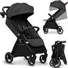LIONELO INGRID Passeggino leggero per bambini da 6mesi a 4 anni Grigio