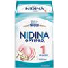 Nestlé Nidina Optipro 1 Polvere 1,2kg - Latte in Polvere per Neonati, Senza Olio di Palma, con DHA