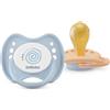 Baboo Soothers Round Latex with Case 2 pz