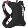 USWE Race 2.0, zaino idrico ultra leggero con sacca d'acqua da 2,0 l, a prova di perdite, per ghiaia, MTB, corsa, escursionismo, ciclismo, campeggio, ciclismo, ciclismo, uomo, donna (nero, 2L)