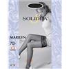 Solidea Marilyn Sheer 70 Calza Autoreggente Nero Taglia 4