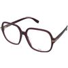 Marc Jacobs MJ 1098 B3V | Occhiali da Vista Graduati | Prova Online | Plastica | Quadrati | Viola, Marrone | Adrialenti