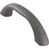 Maniglia Sidney Corta in PVC 205 mm Grigio Scuro