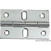 OSCULATI Cerniera Nodo 2 mm Sporgente in Acciaio Inox 80x50 mm