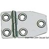 Viadana Cerniera 1,5 mm in Acciaio Inox mm 73x46