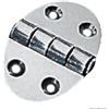 OSCULATI Cerniera Ovale in Acciaio Inox OVAL TYPE 35x51mm 1,5mm con Viti