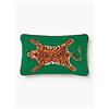 Jonathan Adler Cuscino decorativo in lana fatto a mano Tiger