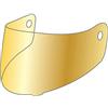 SCORPION ELLIP-TEC faceshield Gold Maxvision Ready (KDF14-3)