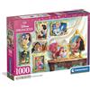 Clementoni - Puzzle 1000 Pezzi per Adulti e Ragazzi, Collection Panorama Tema Disney Princess, con Poster Incluso, Compact Box, Idea Regalo Made in Italy, 70x50 cm, 37046