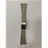 CINTURINO OROLOGIO "ACCIAIO" VINTAGE LARGO 25 MM SCASSO 7 MM -NUOVO-