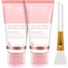WANFAER Maschera Collagene viso, Collagen Night Wrapping Mask, Maschera al Collagene Coreana, Cura dell'elasticità e dell'idratazione,Levigare eRassodare Durante la Notte 75ml/2.53 (2pc)