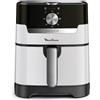 Moulinex Easy Fry & Grill Inox, Friggitrice ad Aria, 4.2Litri, Cottura ad Aria e Griglia, 1400W, Friggitrice Senza Olio, 9 Programmi, Capacità Fino a 6 Persone, App per Ricette, argento, EZ501A