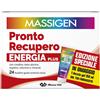MARCO VITI FARMACEUTICI SpA Massigen Pronto Recupero Energia Plus 24 Bustine + Doccia Gel 150ml Omaggio