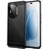 BCASE CUSTODIA B-CASE TPU SILICONE COVER CASE PER HONOR 300 ULTRA CARBON METAL BLACK